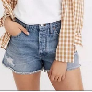 Madewell Blue Jean Shorts